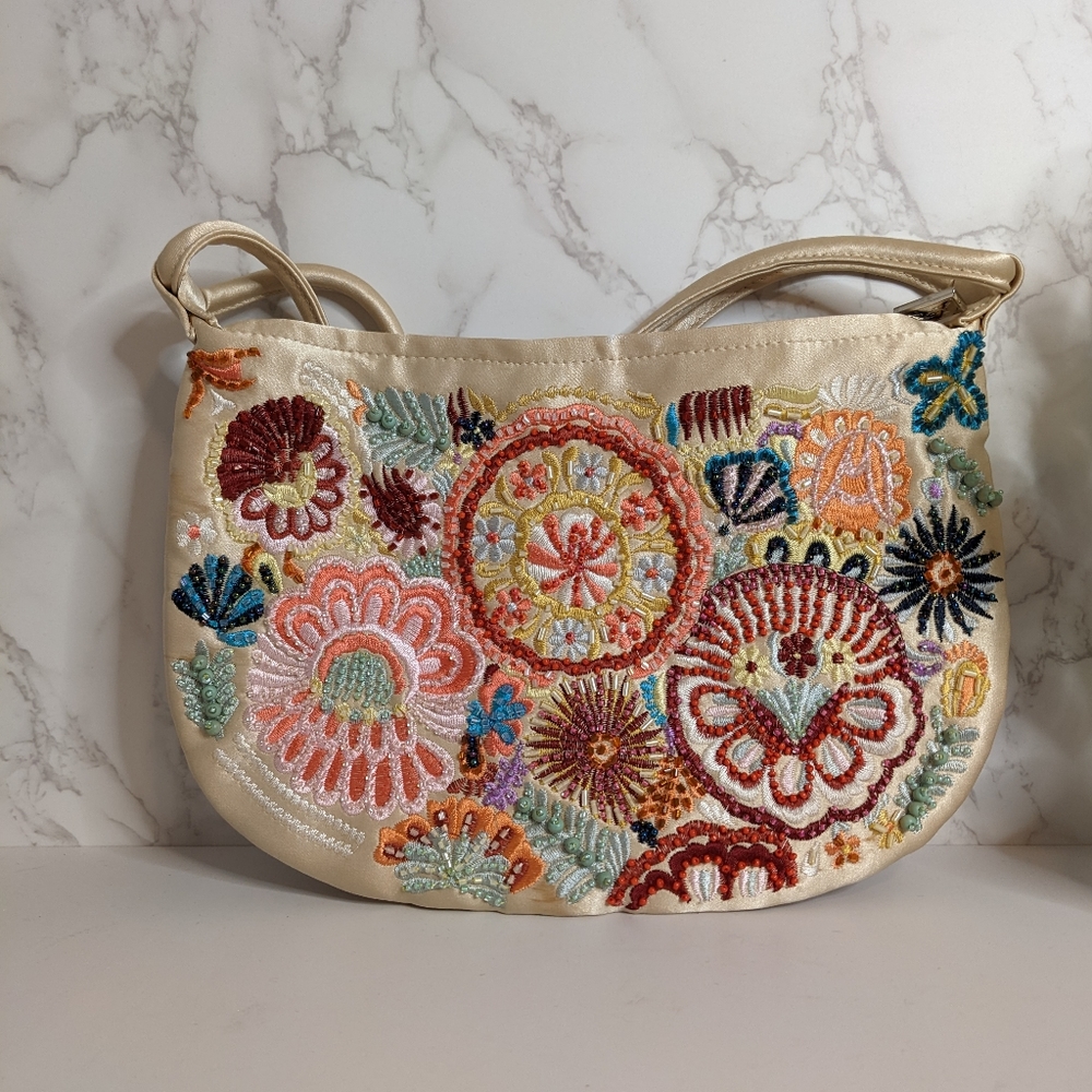 Preston and York beaded and embroidered purse